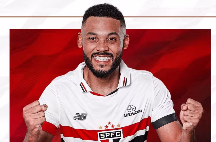 Sabino é reforço do São Paulo para 2024 (Reprodução)